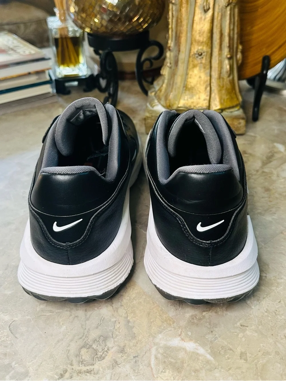 Nike Victory Pro 4 Wide Fit Black Grey Golf Shoes Men’s Size 12 HM9220-001